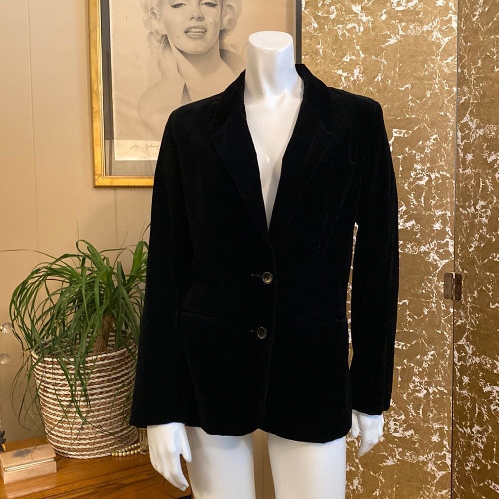 Vintage Country Craft Velvet Blazer